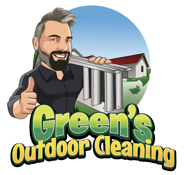 Greens Outdoor Cleaning Logo. Pressure washing North Eastern Pennsyvlania
